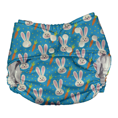 Fun Easter Themed AI2 Cloth Diaper