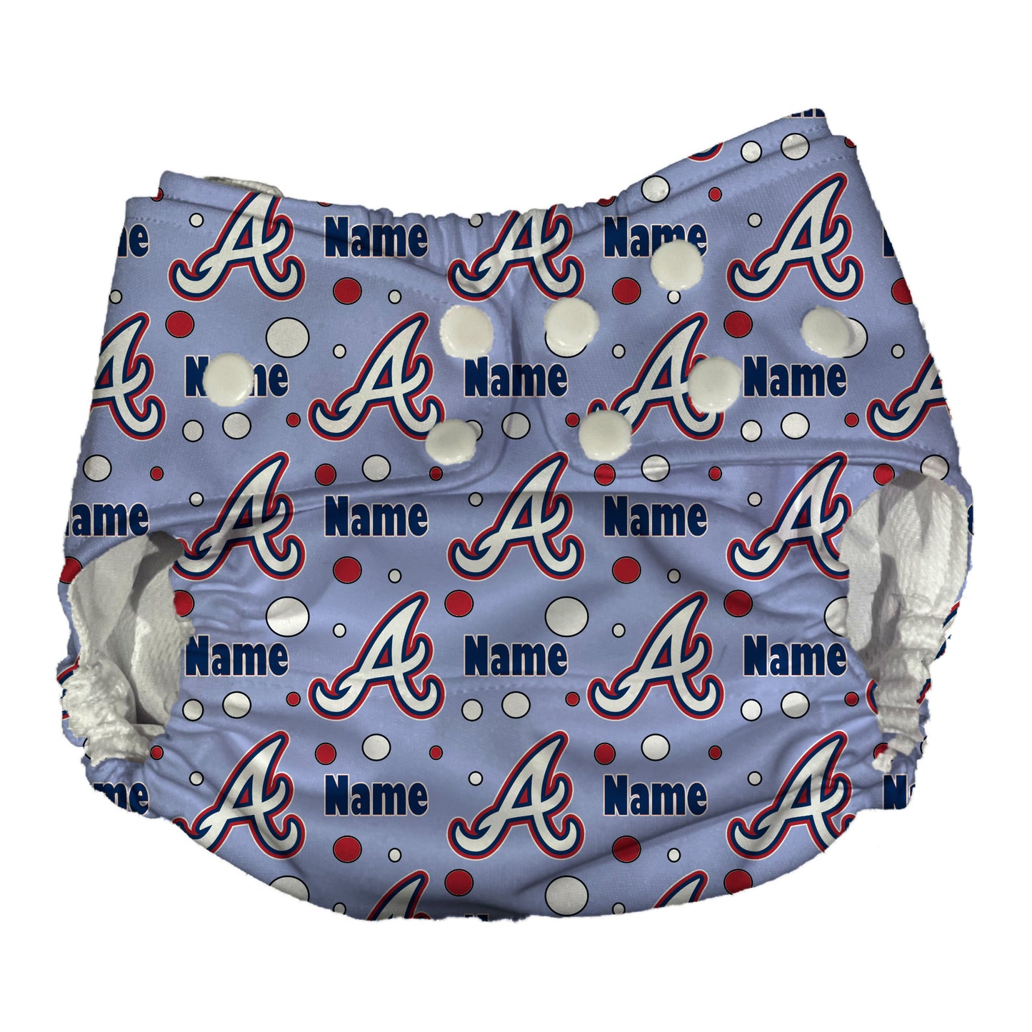 Atlanta Braves AI2 Cloth Diaper