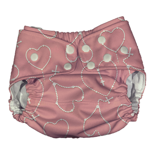Boho Easter Themed AI2 Cloth Diaper