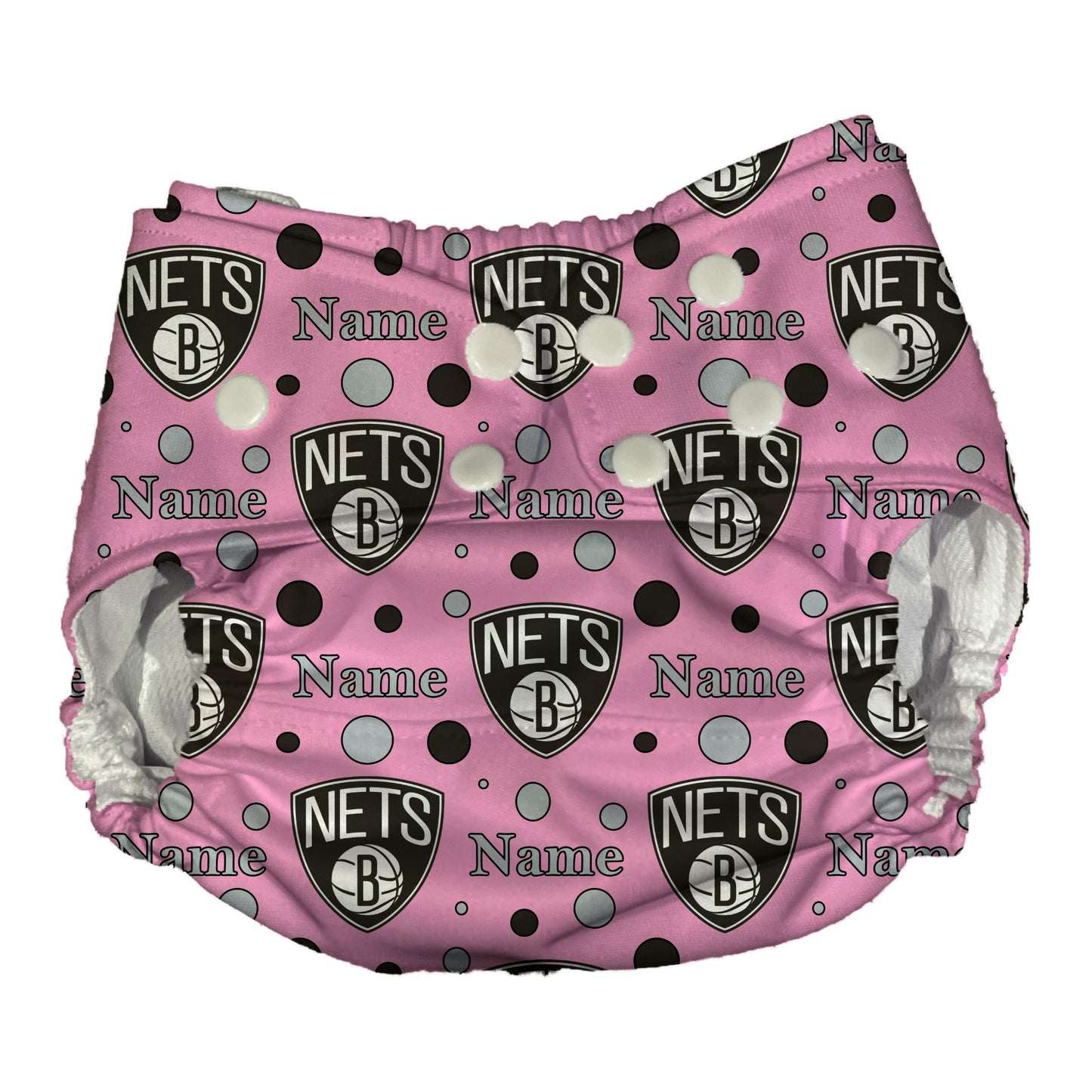 Brooklyn Nets Waterproof Diaper Cover | Reusable Swimmer