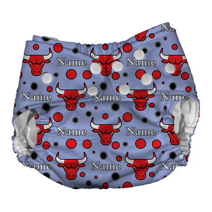 Chicago Bulls AI2 Cloth Diaper