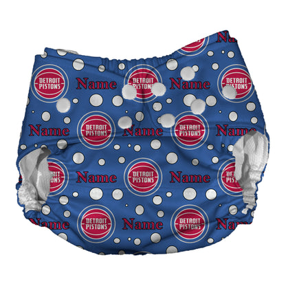 Detroit Pistons AI2 Cloth Diaper