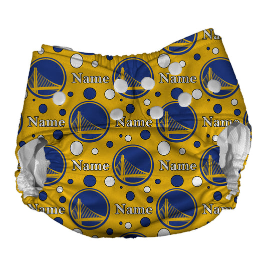 Golden State Warriors AI2 Cloth Diaper