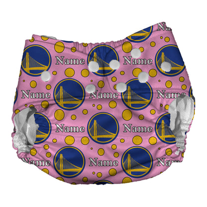 Golden State Warriors AI2 Cloth Diaper