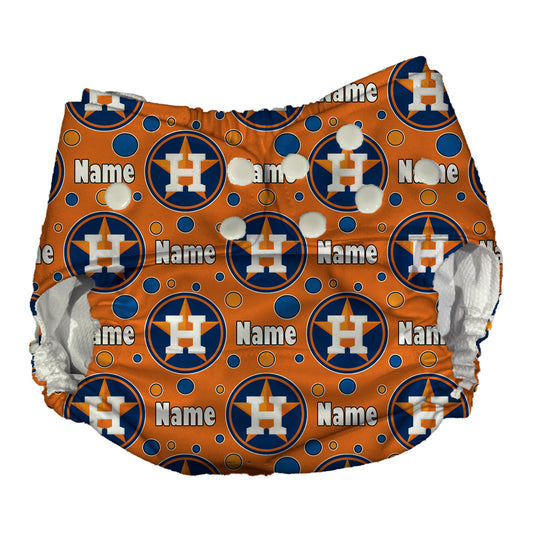 Houston Astros AI2 Cloth Diaper