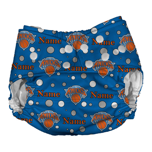 New York Knicks Waterproof Diaper Cover | Reusable Swimmer