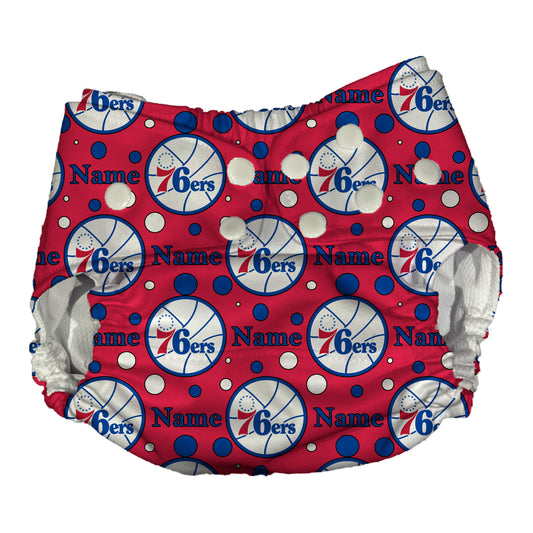 Philadelphia 76ers AI2 Cloth Diaper