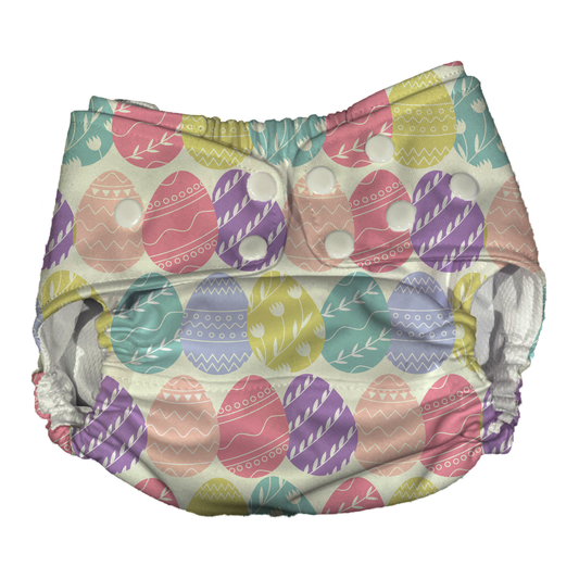 Fun Easter Themed AI2 Cloth Diaper