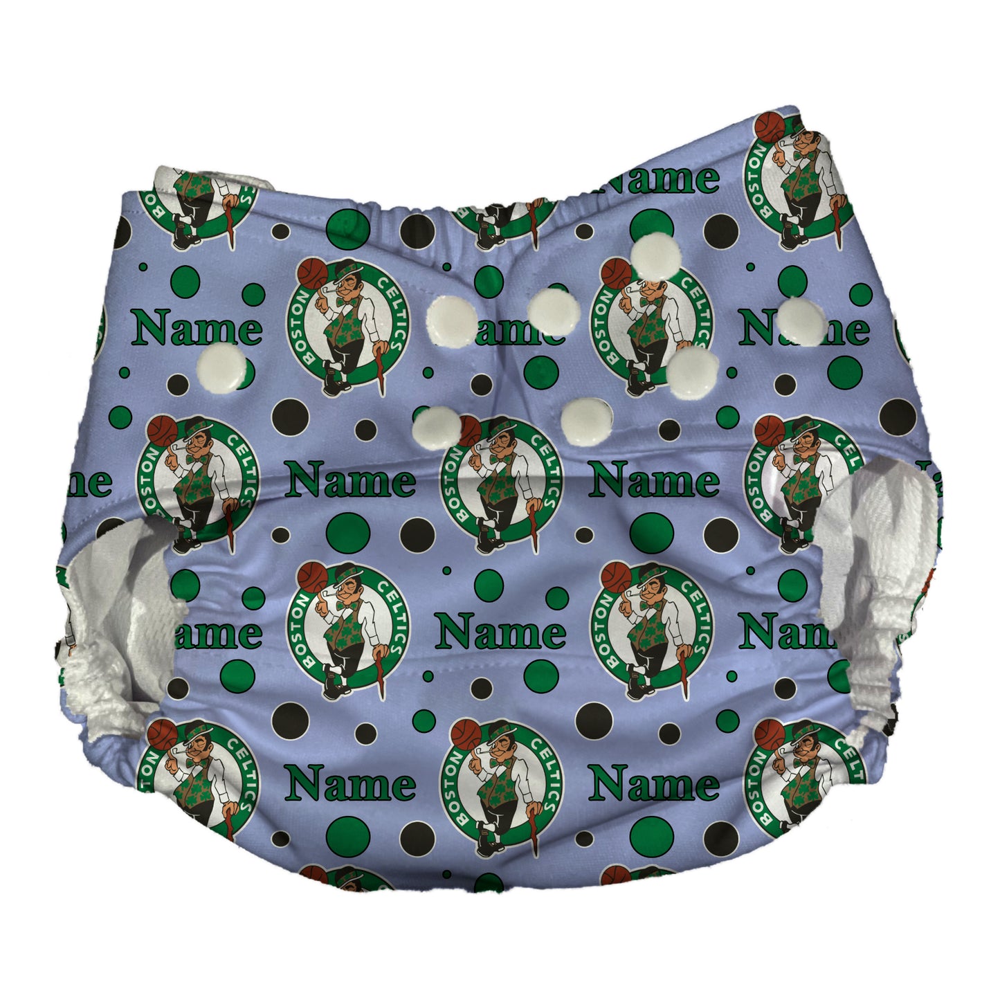 Boston Celtics AI2 Cloth Diaper