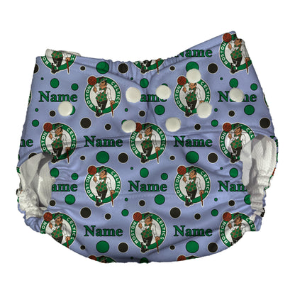 Boston Celtics AI2 Cloth Diaper
