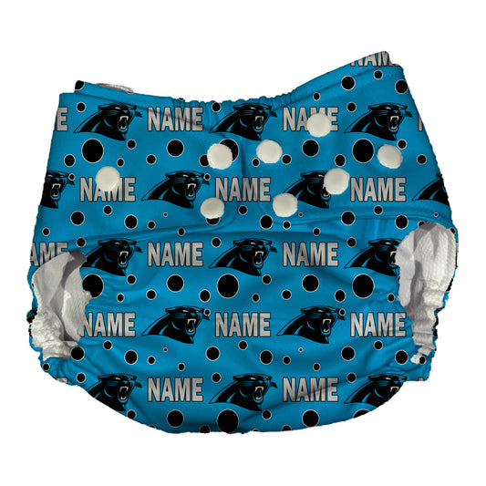 Carolina Panthers AI2 Cloth Diaper