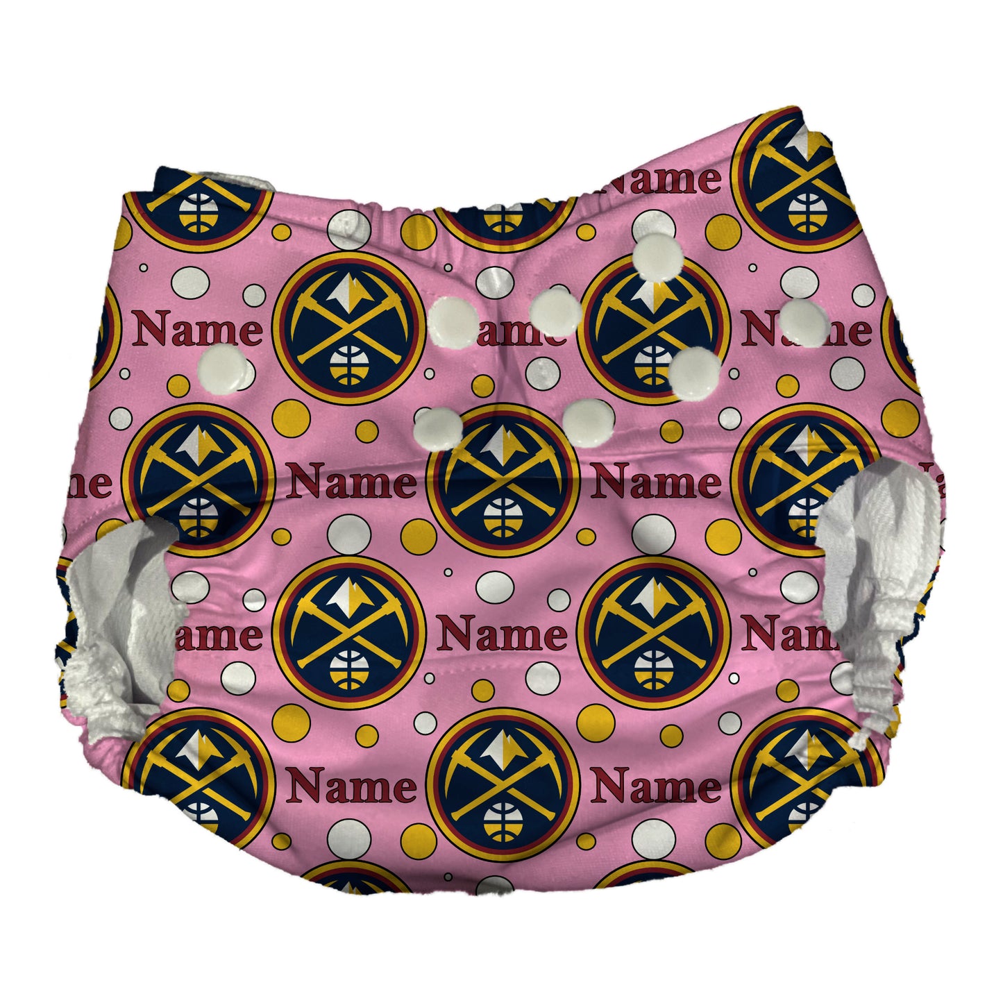 Denver Nuggets AI2 Cloth Diaper