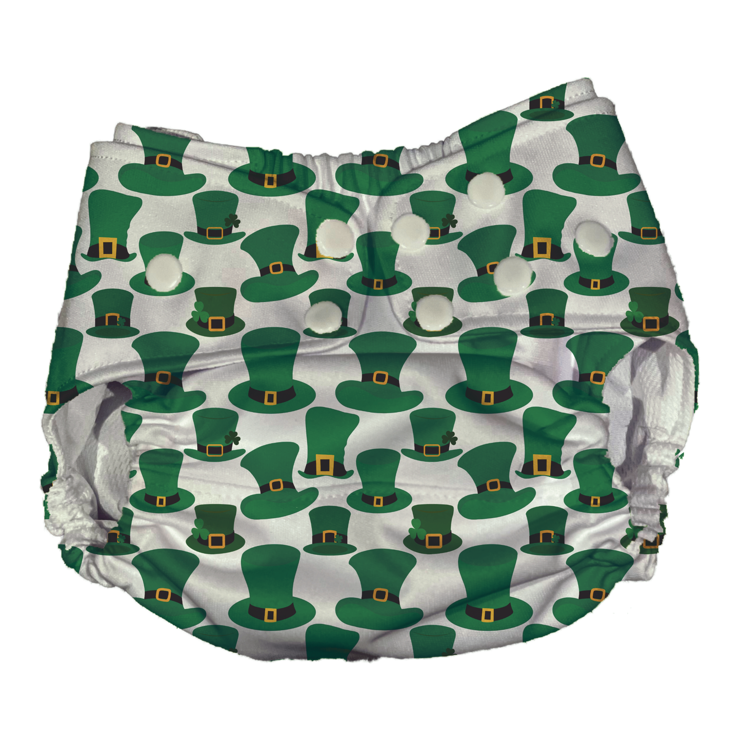 St. Patrick's Day Themed Waterproof Diaper Cover | Reusable Swimmer