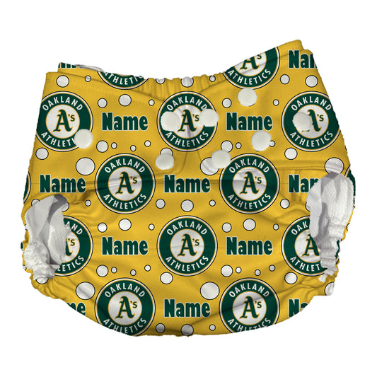 Oakland Athletics AI2 Cloth Diaper