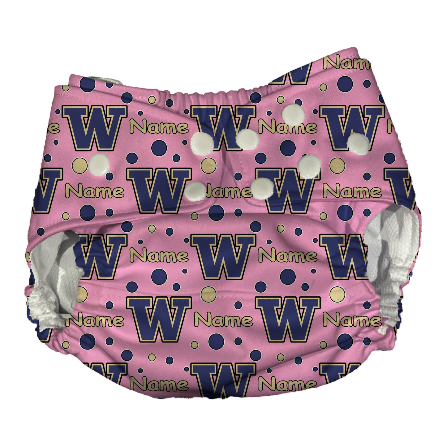 Washington Huskies AI2 Cloth Diaper