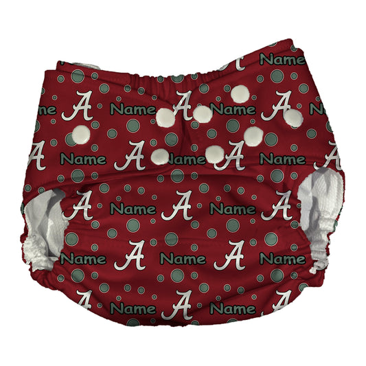 Alabama Crimson Tide AI2 Cloth Diaper